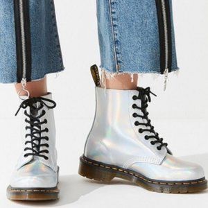 Dr. Martens Pascal Iridescent Holographic Boots
